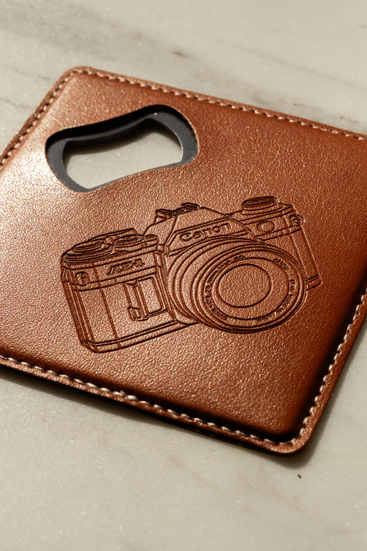 Canon AE-1 Bottle Opener Coaster