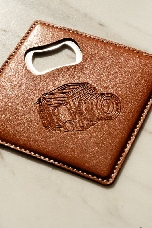 Mamiya RB67 Bottle Opener Coaster