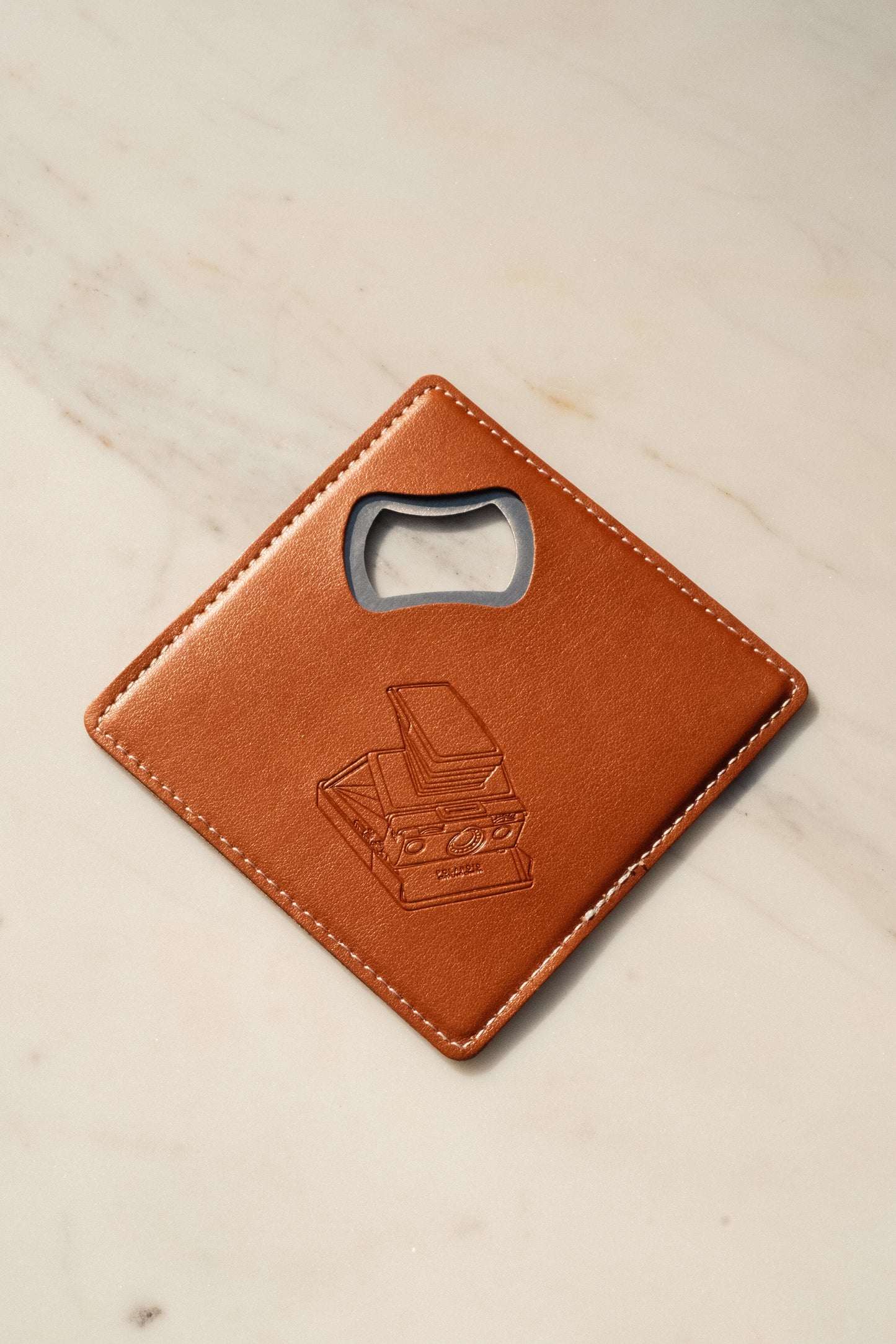 Polaroid SX-70 Bottle Opener Coaster